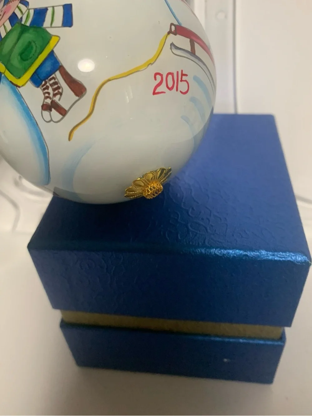 Pier1 Li Bien hand painted ornament